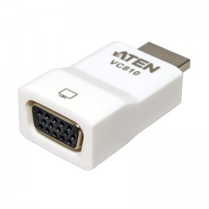 ATEN HDMI to VGA Converter, Support 1080p, Non-powered VC810